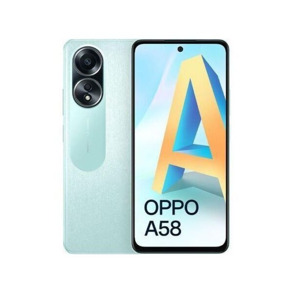 oppo a58, 6.72'' 8gb ram + 128gb rom, 50mp, 4g, (dual sim), 5000mah dazzling green