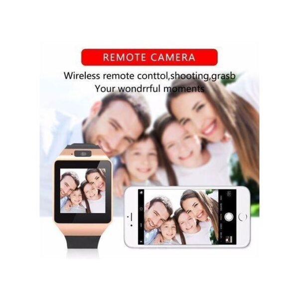 dz09 smart watch men women sports watch for ios android