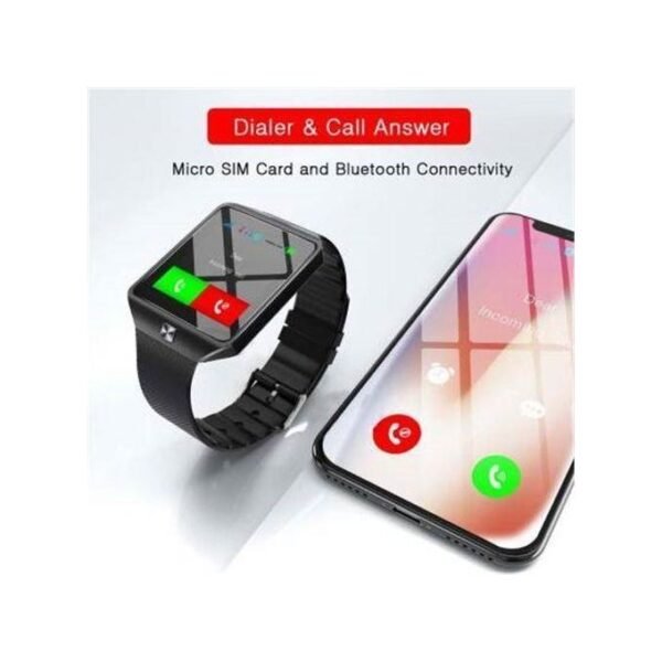 dz09 smart watch men women sports watch for ios android