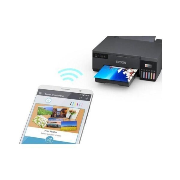 epson ecotank l8050 photo printer, color ink tank, wi fi connectivity(1yr wrty)