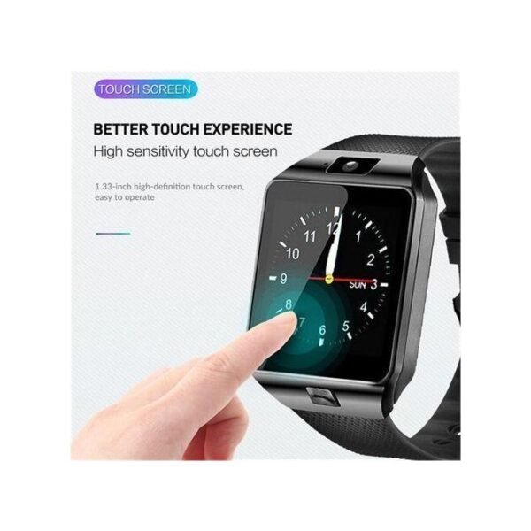 dz09 smart watch men women sports watch for ios android