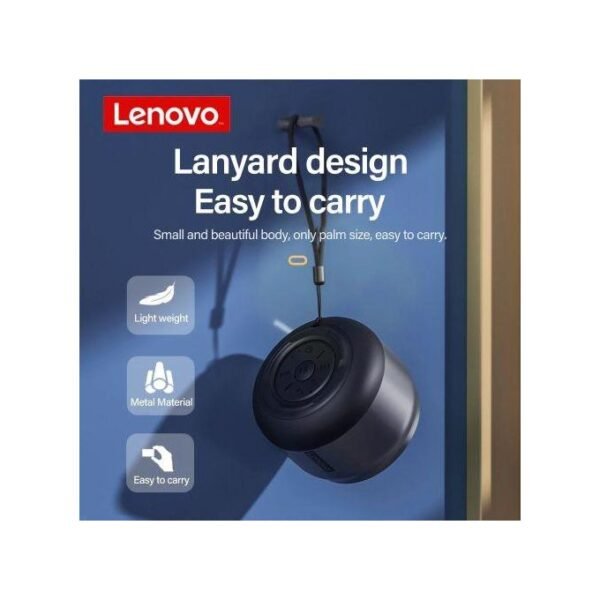 lenovo thinkplus k30 portable bluetooth wireless speaker waterproof usb outdoor loudspeaker music surround bass box speakers