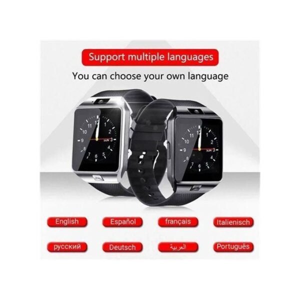 dz09 smart watch men women sports watch for ios android