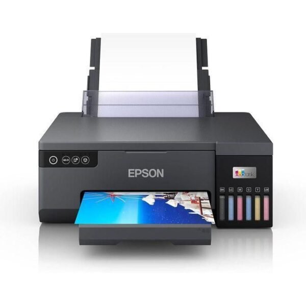 epson ecotank l8050 photo printer, color ink tank, wi fi connectivity(1yr wrty)
