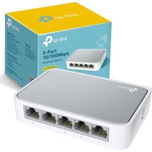 tp link tp link tl sf1005d 5 port 10/100 mbps desktop ethernet switch/hub, ethernet splitter, plug & play, no configuration required