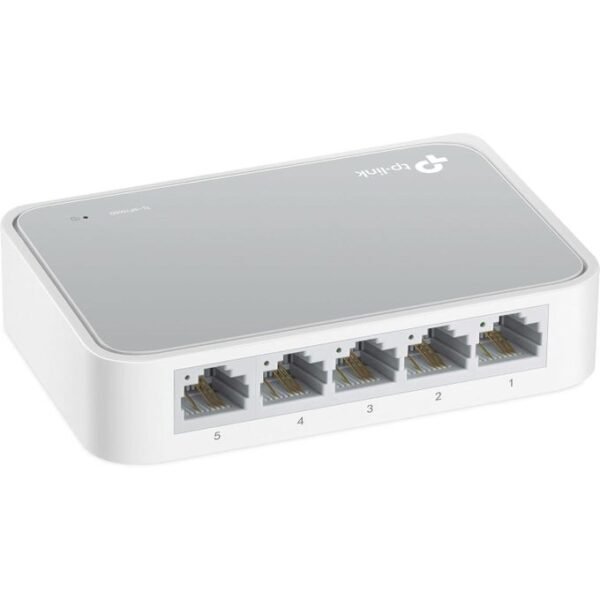 tp link tp link tl sf1005d 5 port 10/100 mbps desktop ethernet switch/hub, ethernet splitter, plug & play, no configuration required