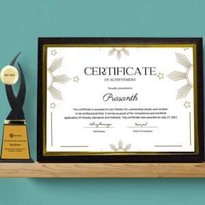 certificate design & printing