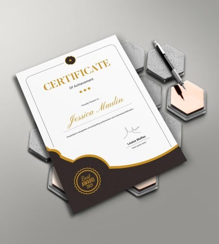 certificate design & printing